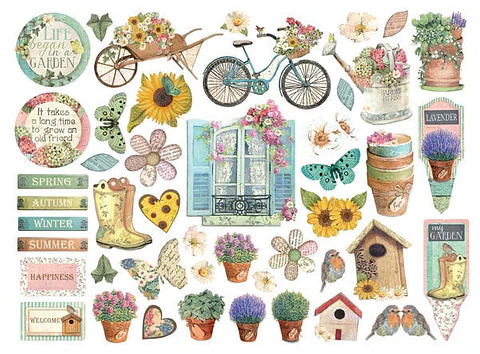 Die Cuts Stamperia – Garden (DFLDC97)