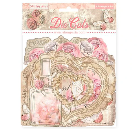 Die Cuts Stamperia – Shabby Rose (DFLDC99)