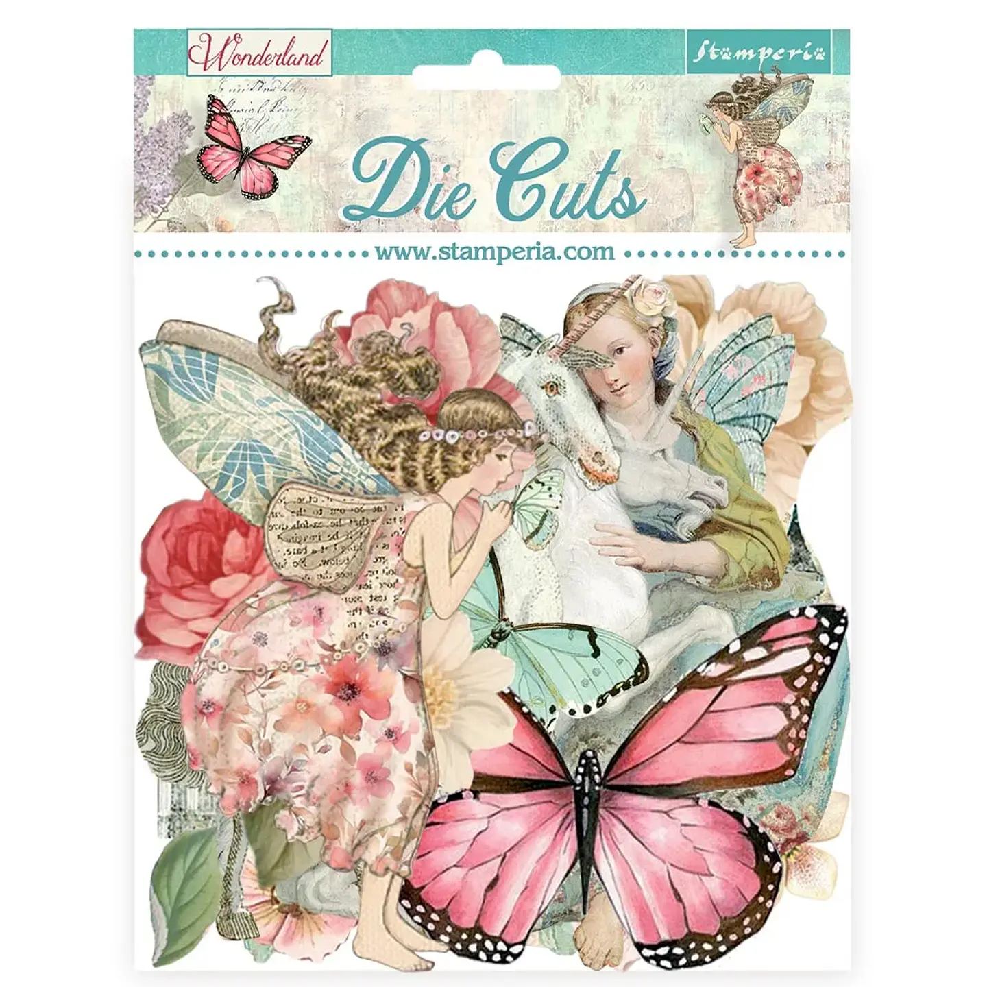 Die Cuts Stamperia – Wonderland (DFLDC101) 1