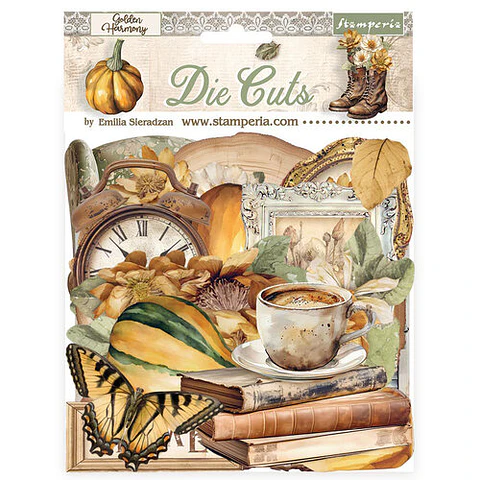 Die Cuts Stamperia – Golden Harmony (DFLDC104)