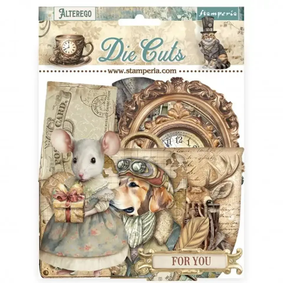 Die Cuts Stamperia – Alterego (DFLDC106) 1