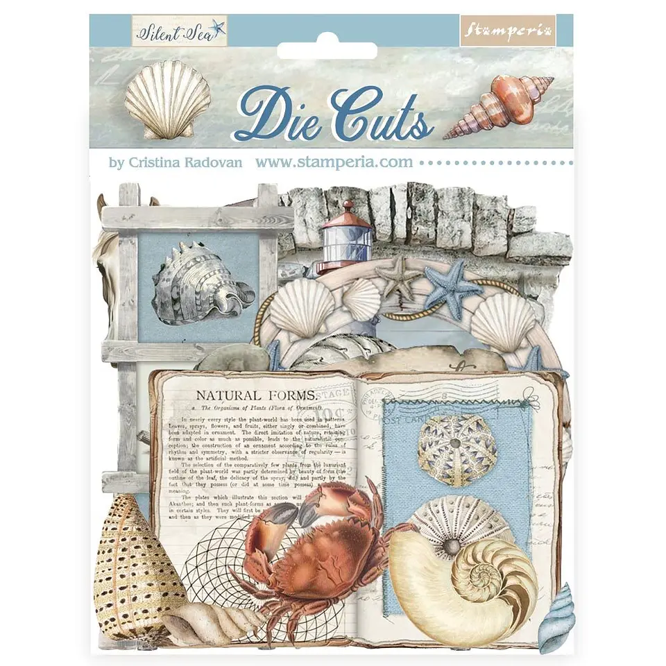 Die Cuts Stamperia – Silent Sea (DFLDC115) 1