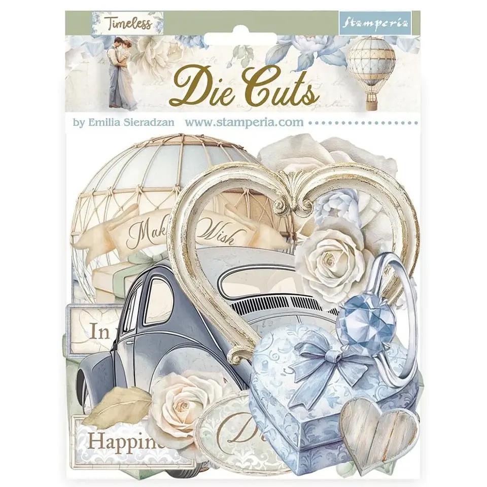 Die Cuts Stamperia – Timeless (DFLDC116) 1