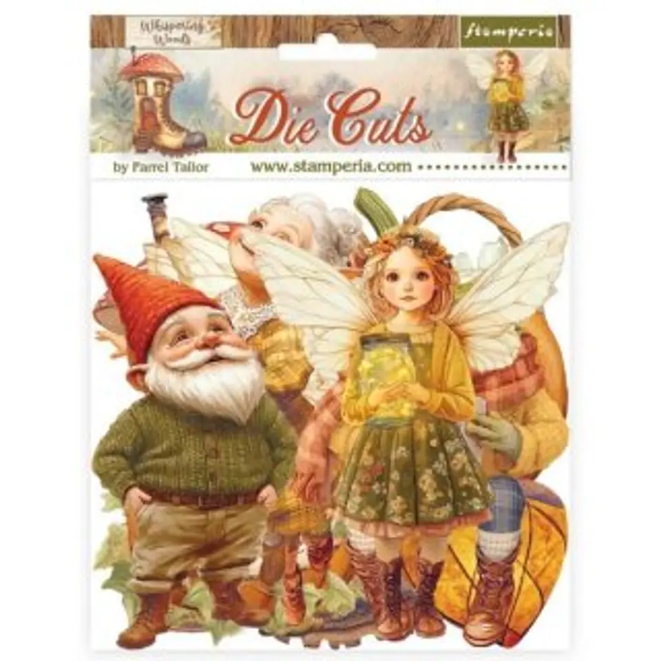 Die Cuts Stamperia – Whispering Woods – Autumn (DFLDC120) 1