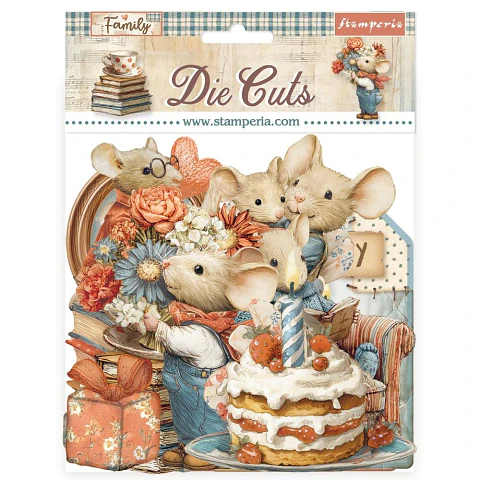 Die Cuts Stamperia – Family (DFLDC124)