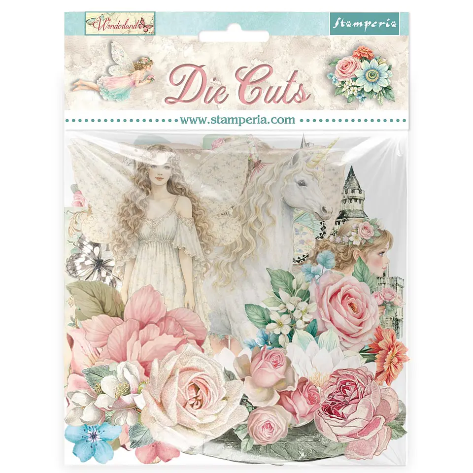 Die Cuts Stamperia – Wonderland (DFLDC134) 1