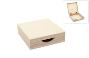 Caixa para Guardanapos 20 × 20 × 6,5 cm