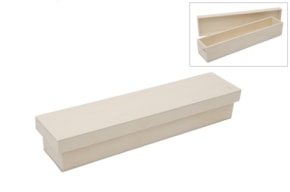 Caixa para Vela com Tampa Lisa 35,5 × 8,5 × 6,5 cm