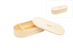 Caixa Oval 27 × 14 × 6,4 cm 1