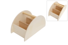 Cesto com 3 Divisórias 36 × 19,2 × 19 cm