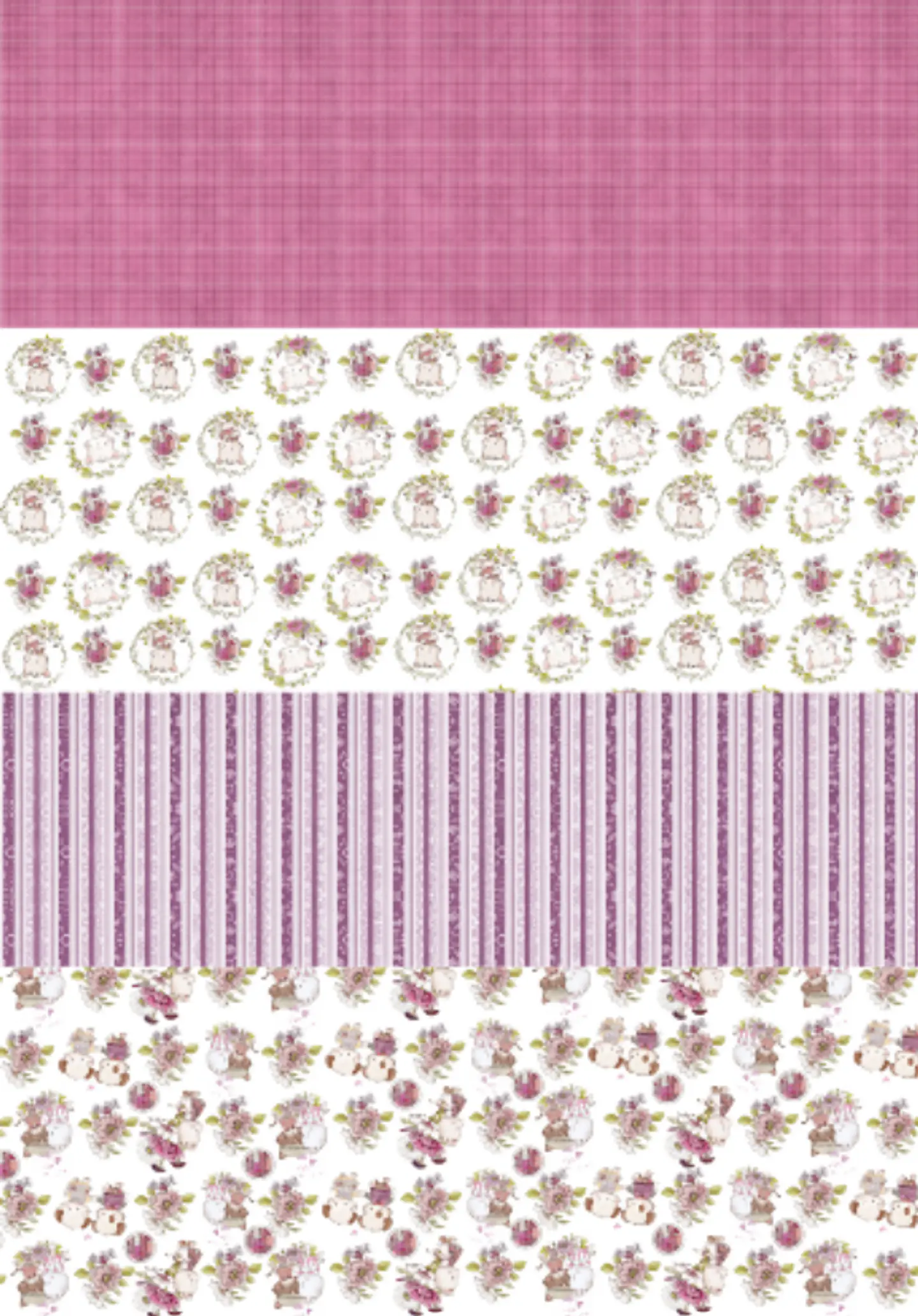 Lâmina de Seda La Tiendita Shabby Chic – SARAH 13 – 70×50 cm 1