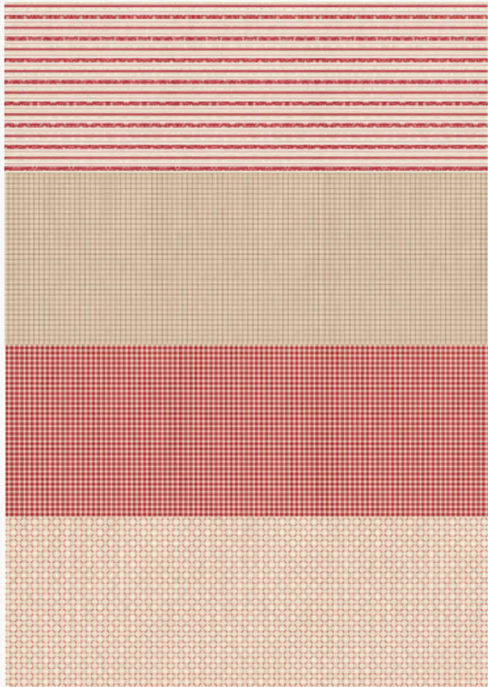Lâmina de Seda La Tiendita Shabby Chic – TEA 6 – 70×50 cm 1