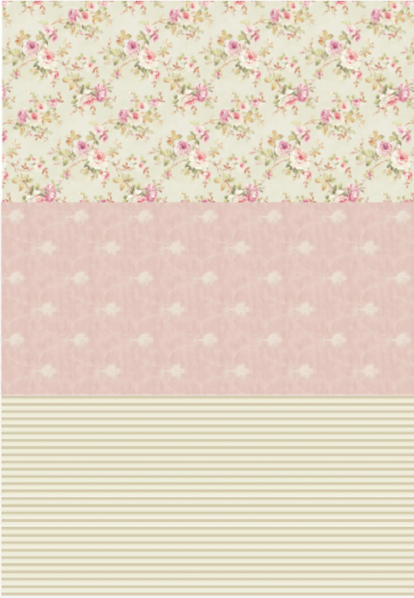 Lâmina de Seda La Tiendita Shabby Chic – VERS 17 – 70×50 cm 1