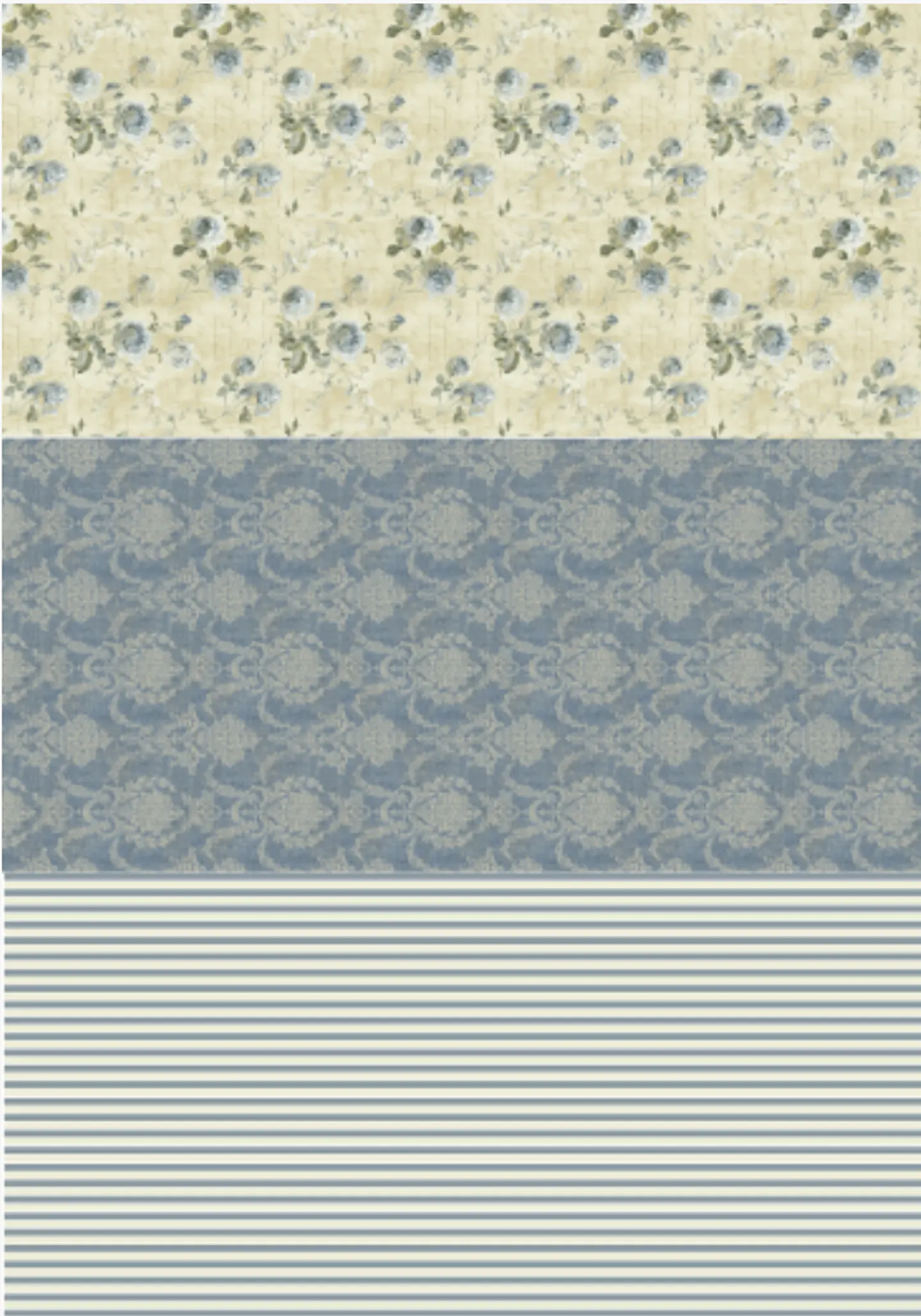Lâmina de Seda La Tiendita Shabby Chic – VERS 14 – 70×50 cm 1