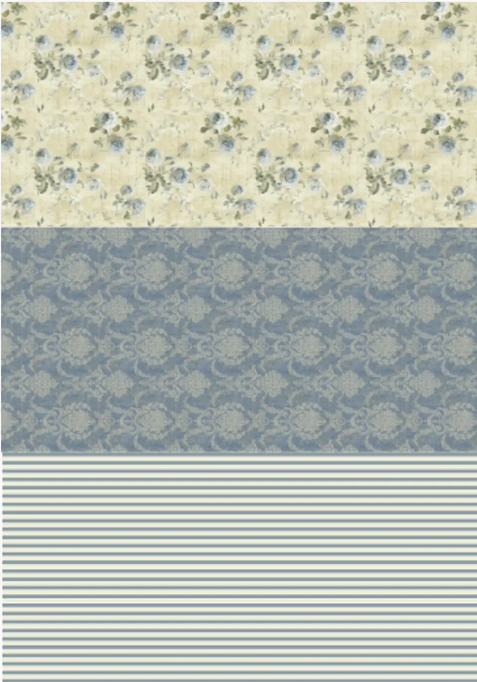 Lâmina de Seda La Tiendita Shabby Chic – VERS 14 – 70×50 cm 1