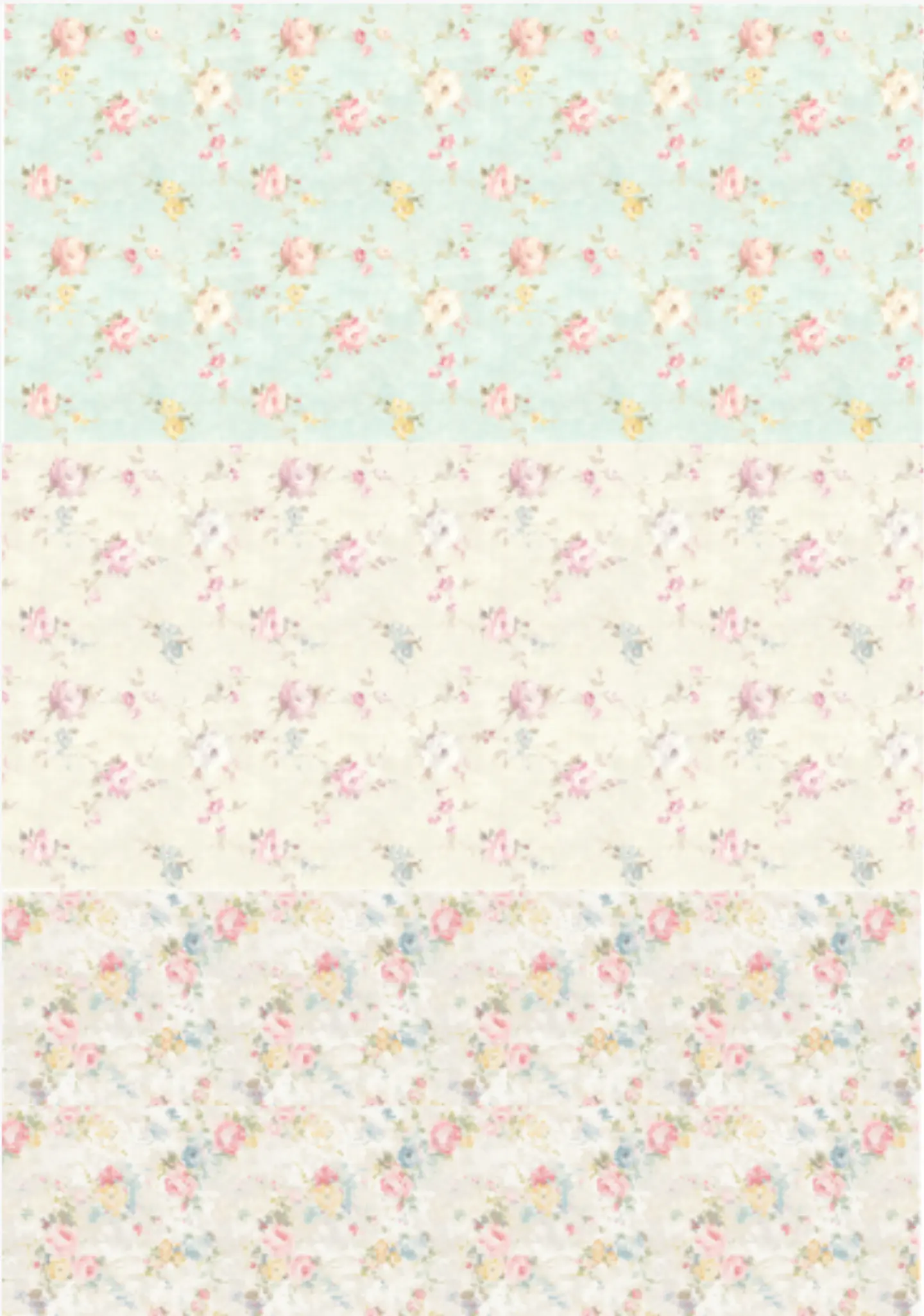 Lâmina de Seda La Tiendita Shabby Chic – VERS 6 – 70×50 cm 1