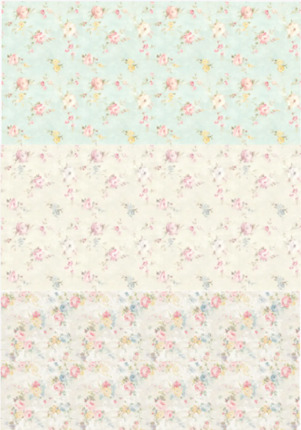 Lâmina de Seda La Tiendita Shabby Chic – VERS 6 – 70×50 cm 1
