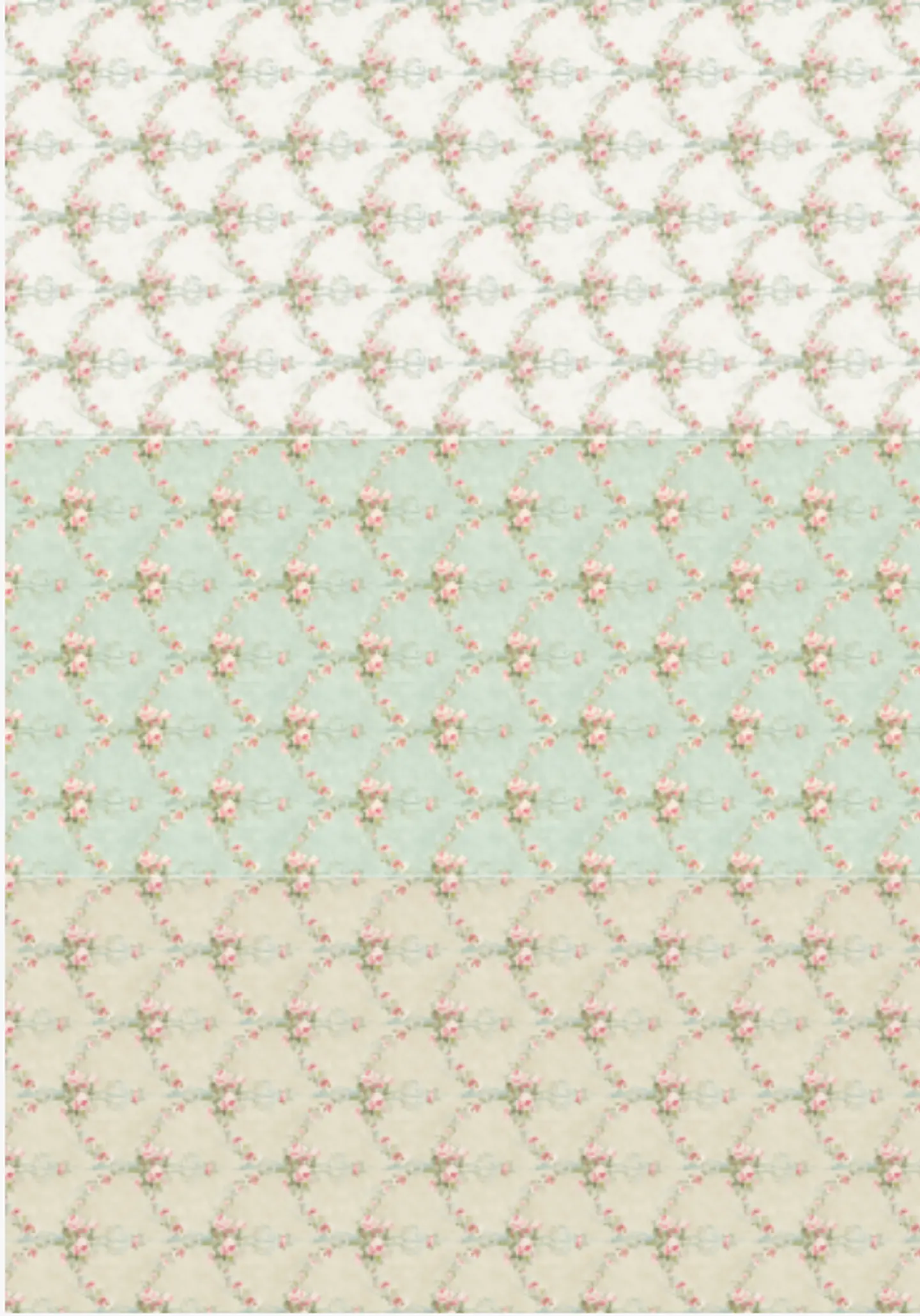 Lâmina de Seda La Tiendita Shabby Chic – VERS 4 – 70×50 cm 1