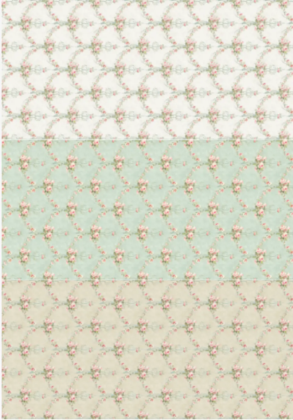 Lâmina de Seda La Tiendita Shabby Chic – VERS 4 – 70×50 cm 1