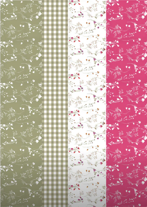 Lâmina de Seda La Tiendita Shabby Chic – VSN 30 – 70×50 cm