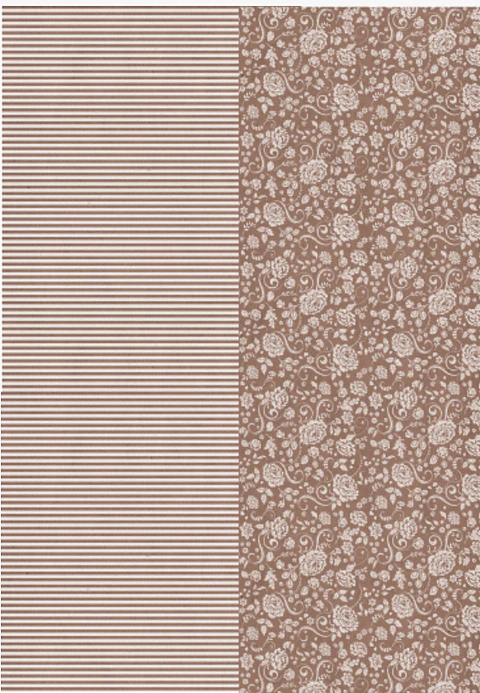 Lâmina de Seda La Tiendita Shabby Chic – BASE 19 – 70×50 cm