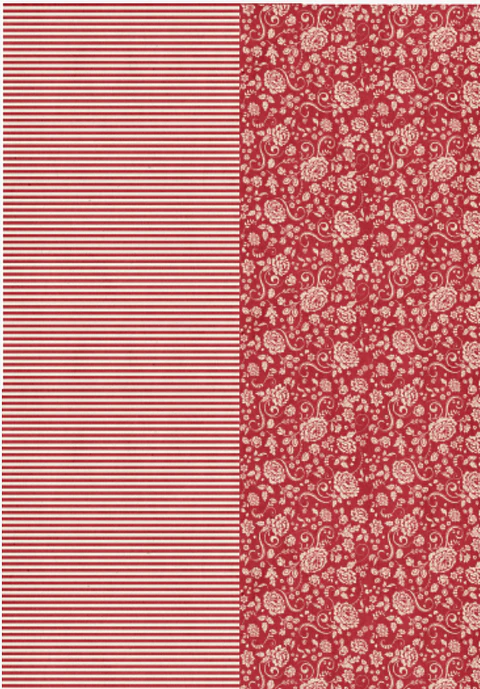 Lâmina de Seda La Tiendita Shabby Chic – BASE 26 – 70×50 cm