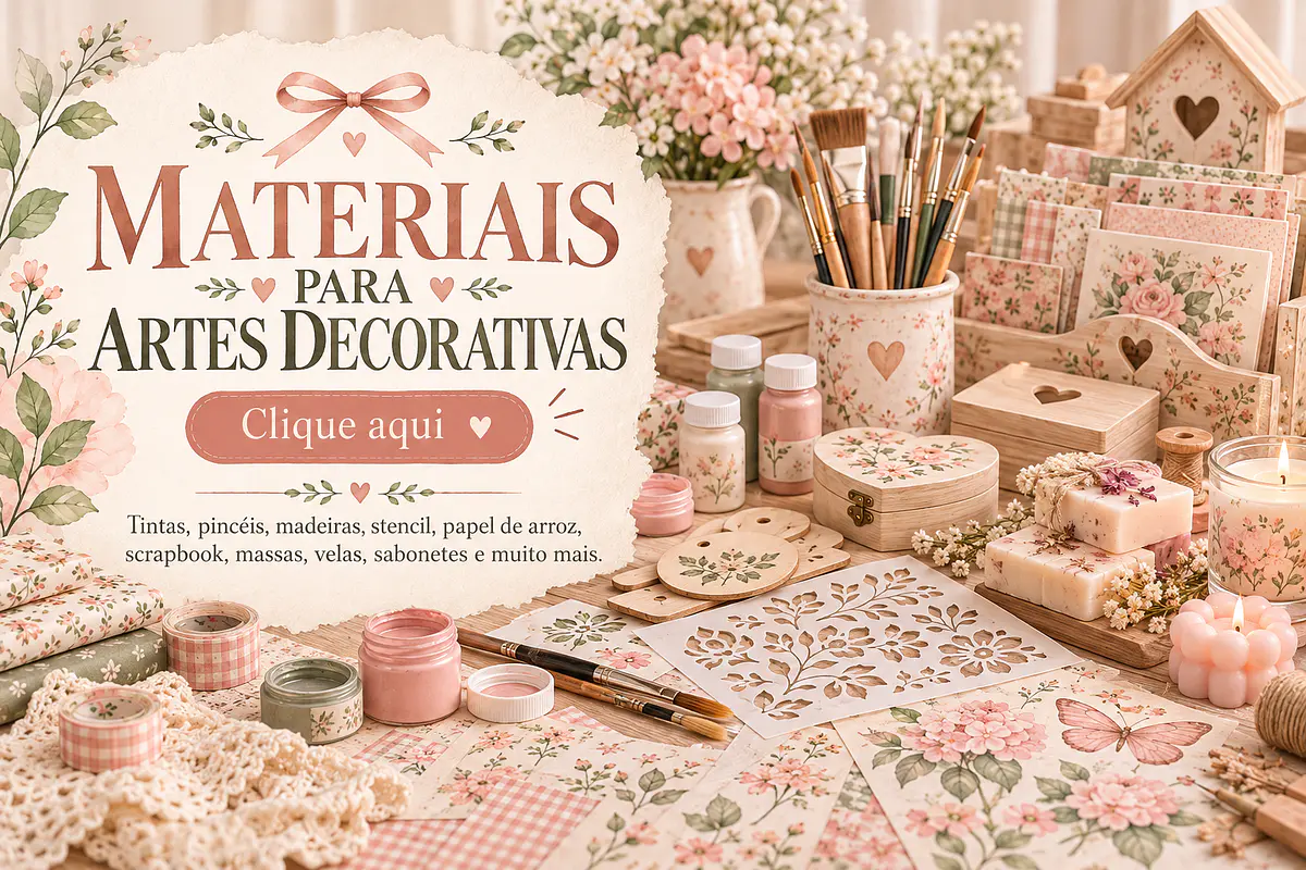 Home Made Nest — Materiais para Artes Decorativas