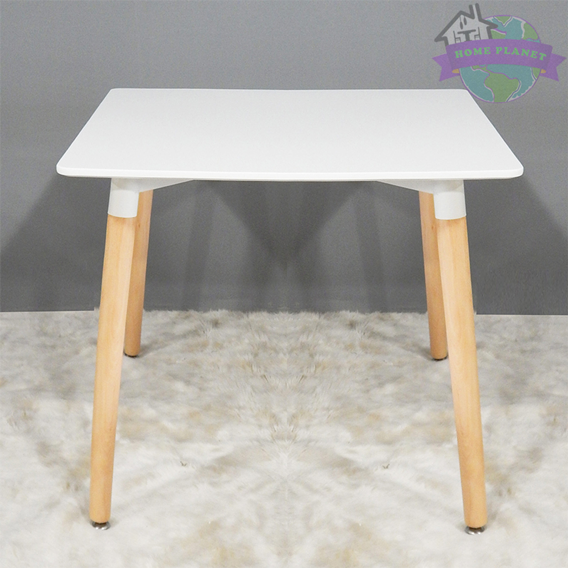 Mesa Cuadrada estilo Eames 80x80 cm 4