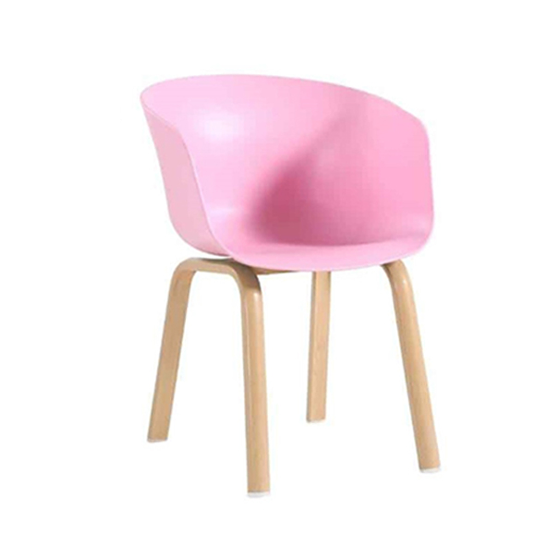 Comedor Lucerna rectangular blanco 120x80 cm con 4 Sillas Cup 6