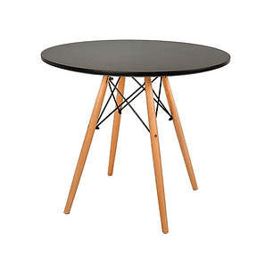 Mesa redonda tipo Eames 80 cm