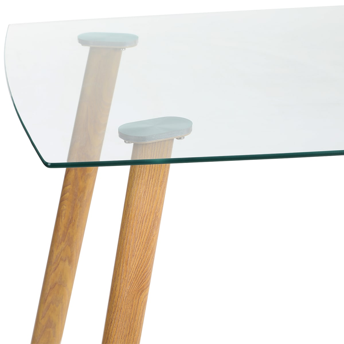 Mesa rectangular Bled vidrio 140x80 cm  3