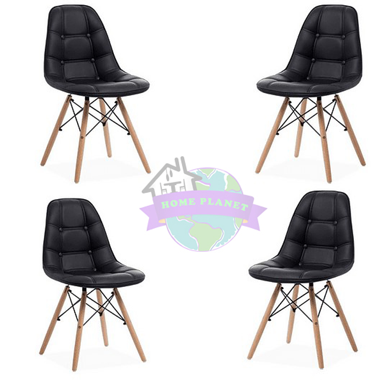 Pack 4 Sillas Buckle 1