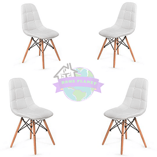 Pack 4 Sillas Buckle