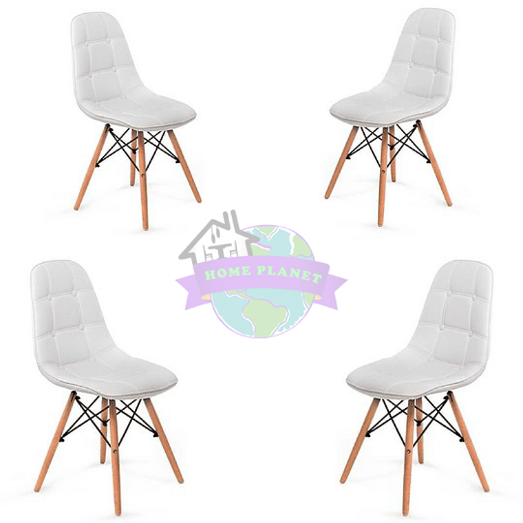 Pack 4 Sillas Buckle 2