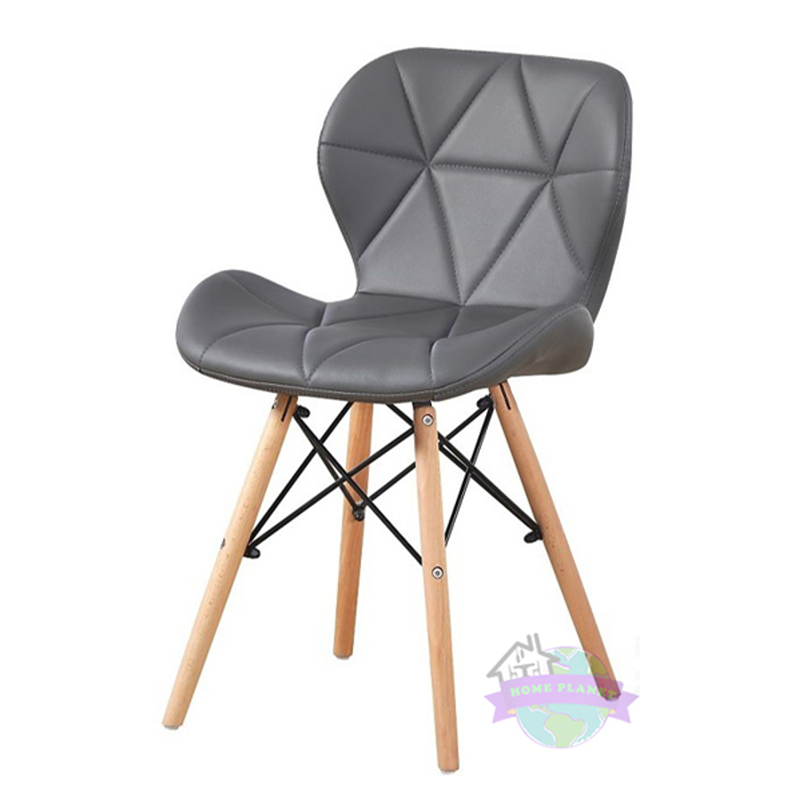 Comedor Zurich rectangular blanco 120x80 cm con 4 Sillas Mariposas Rubik 6