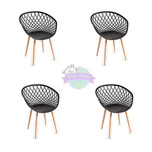 Pack 4 Butacas Mesh