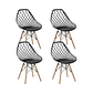 Pack 4 Sillas Mesh - Miniatura 1