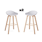Pack 2 Taburetes Nordicos - Miniatura 1