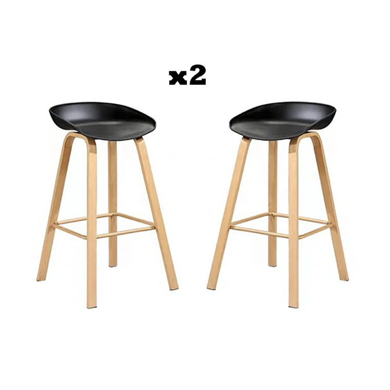 Pack 2 Taburetes Nordicos 2