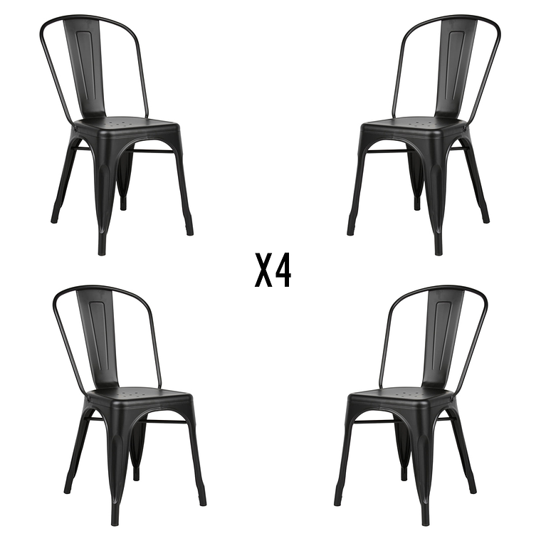 Pack 4 Sillas Tolix 1