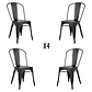 Pack 4 Sillas Tolix - Miniatura 1