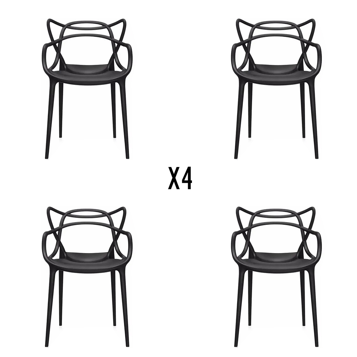 Pack 4 Sillas Master 2