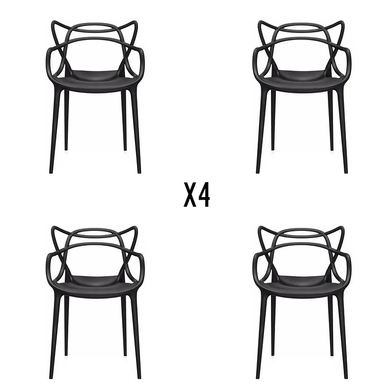 Pack 4 Sillas Master 2