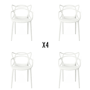 Pack 4 Sillas Master