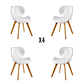 Pack 4 Sillas Mariposas Rubik Wood - Miniatura 2