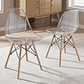 Pack 4 Sillas Eames transparentes - Miniatura 3