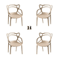 Pack 4 Sillas Master - Miniatura 1