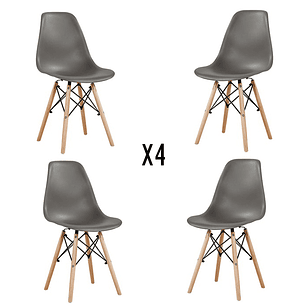 Pack 4 Sillas Eames
