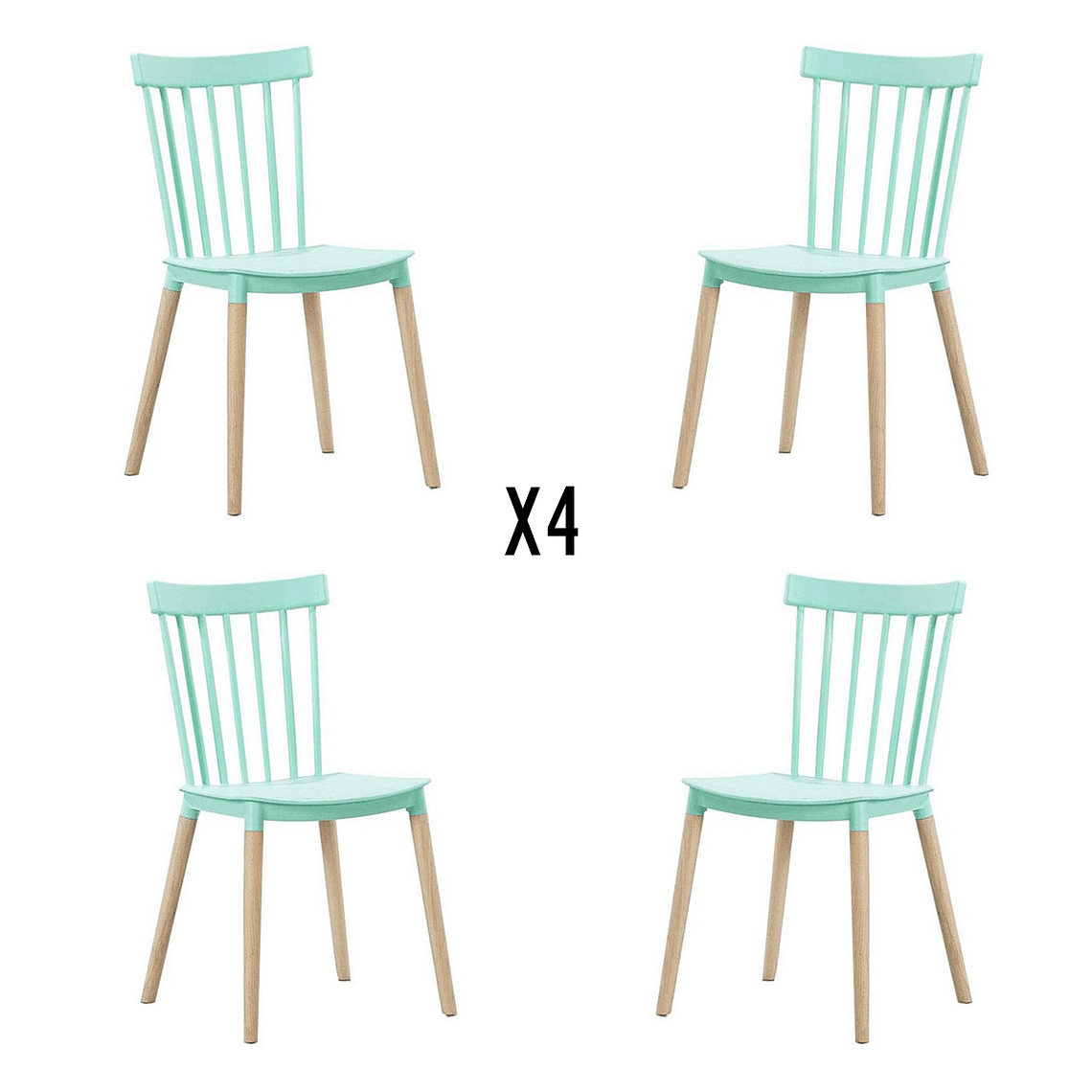 Pack 4 Sillas Windsor 2