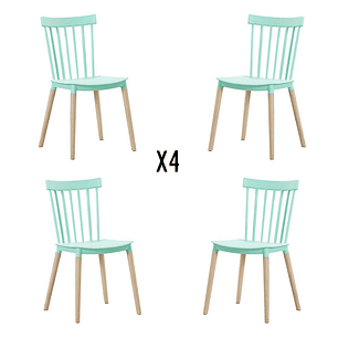 Pack 4 Sillas Windsor